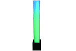 LED Corner Pole Sirius　LEDコーナーポール　シリウスタイプ：LEDコーナーポールが進化！様々な場所に置けるスマートタイプ。シリウスのLEDで表現豊かに流動的な光の演出。